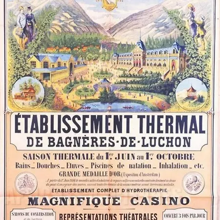 Luchon Plein Centre, Ski, Soleil Et Eaux Thermales 100m Remontee 400m Thermes Apartment Bagneres-de-Luchon